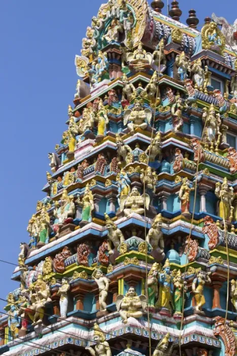 Framed Print : Hindu Temple in (Rangoon) Yangon, (Burma) Myanmar Framed Print : Hindu Temple in (Rangoon) Yangon, (Burma) Myanmar