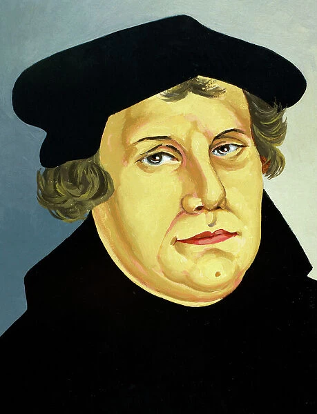 Historic. Martin Luther, (Eisleben, 1483, Eisleben, 1546)