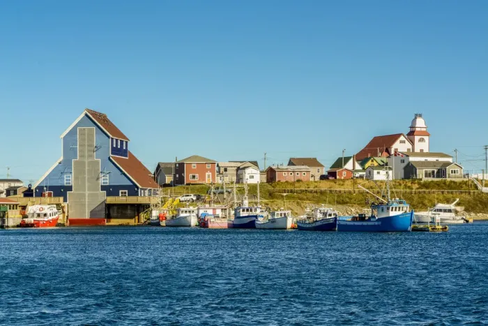 Framed Print : Historic Bonavista, Bonavista Peninsula, Newfoundland, Canada