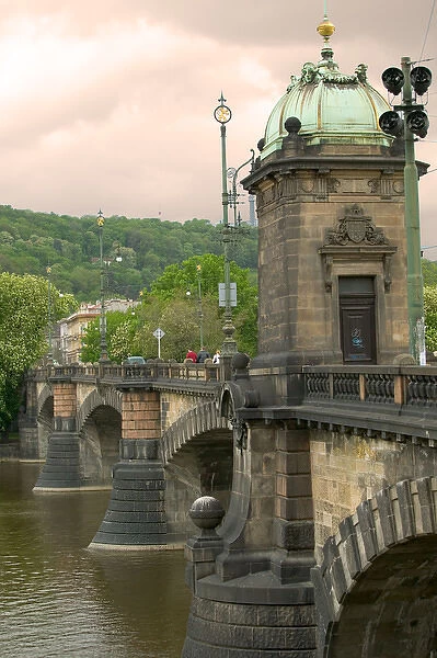 historic bridge, Czech Republic, prague