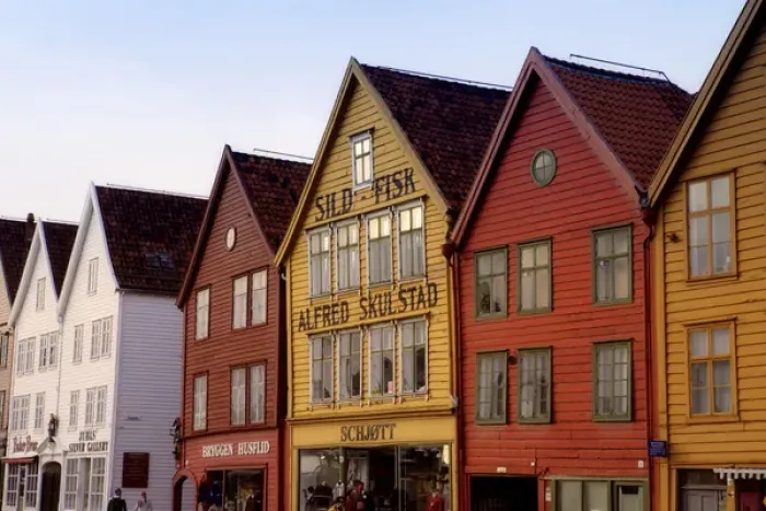 Framed Print : Historic Bryggen (Unesco World Heritage site) Bergen, Norway Framed Print : Historic Bryggen (Unesco World Heritage site) Bergen, Norway