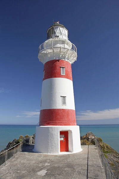 Historic Cape Palliser Lighthouse (1897), Wairarapa, North Island, New Zealand