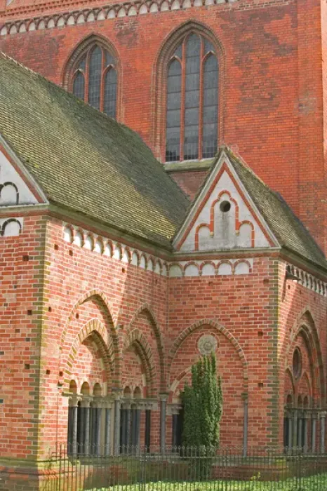 Framed Print : historic church, Lubeck_germany