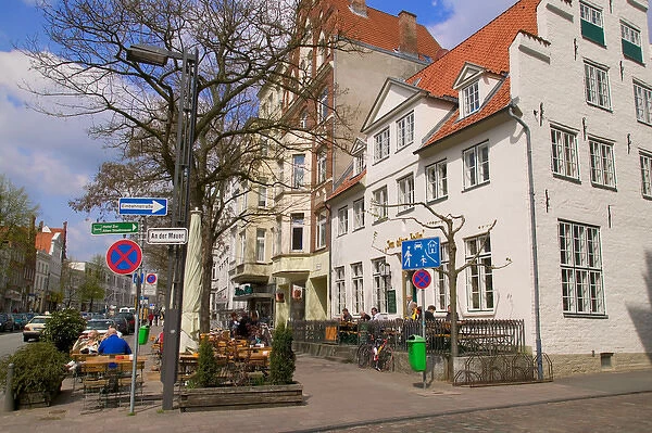 historic distric, Lubeck, Germany