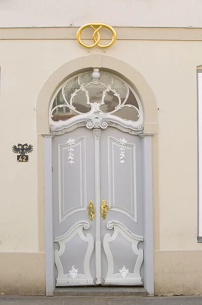 historic door, Lubeck_germany