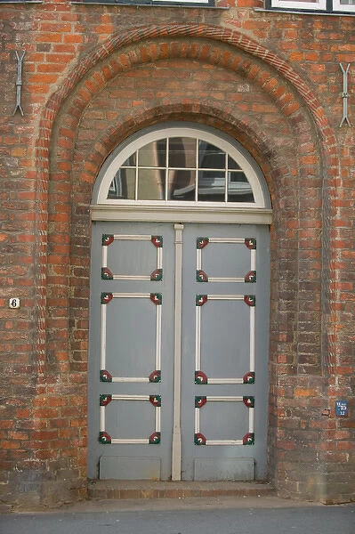 historic door, Lubeck_germany
