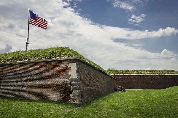 Historic Fort McHenry, birthplace of the Star Spangled Banner, the national anthem