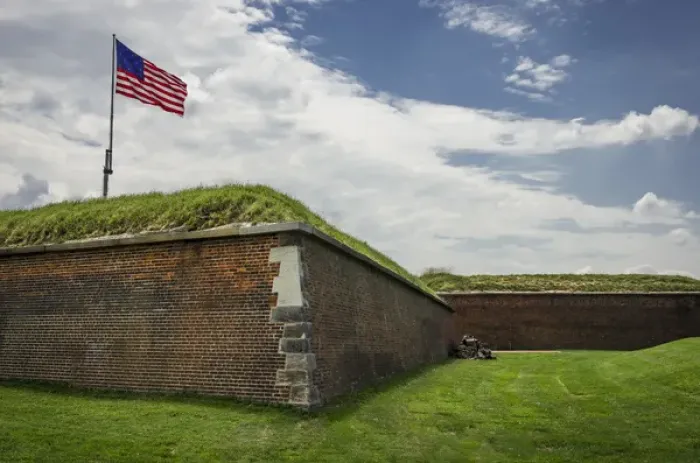 Framed Print : Historic Fort McHenry, birthplace of the Star Spangled Banner, the national anthem Framed Print : Historic Fort McHenry, birthplace of the Star Spangled Banner, the national anthem