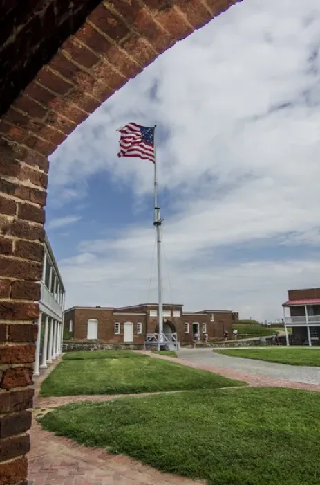 Framed Print : Historic Fort McHenry, birthplace of the Star Spangled Banner, the national anthem