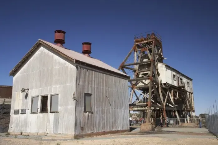 Framed Print : Historic Junction Mine, Broken Hill, Outback, New South Wales, Australia Framed Print : Historic Junction Mine, Broken Hill, Outback, New South Wales, Australia