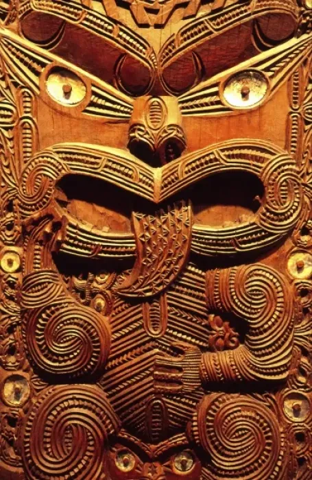 Framed Print : Historic Maori Carving, Otago Museum Framed Print : Historic Maori Carving, Otago Museum