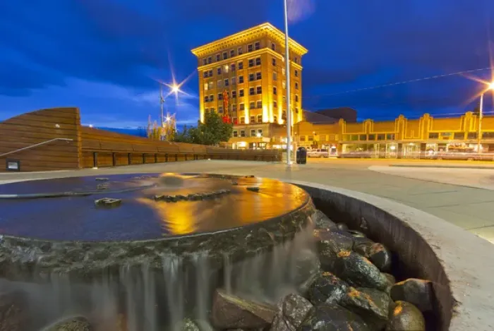 Framed Print : The historic Wilma Theatre building at dusk in downtown Missoula, Montana, USA Framed Print : The historic Wilma Theatre building at dusk in downtown Missoula, Montana, USA