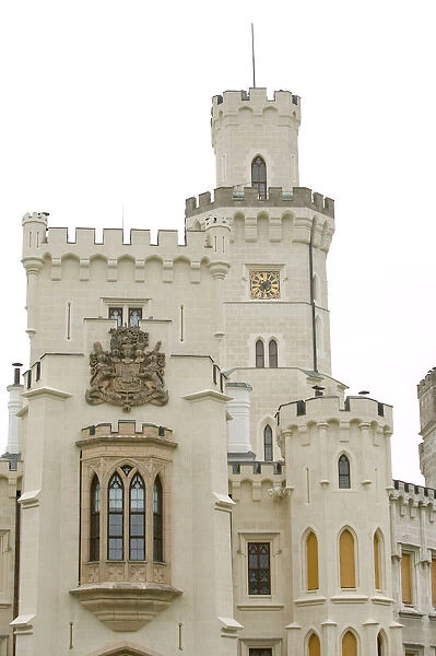 Hluboka Castle, Czech Republic, Ceske Budejovice