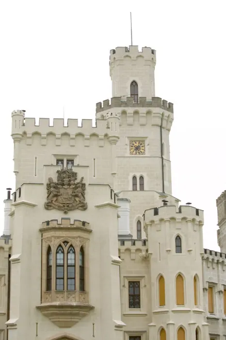 Framed Print : Hluboka Castle, Czech Republic, Ceske Budejovice