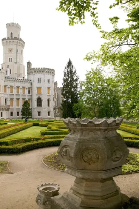 Framed Print : Hluboka Castle, Czech Republic, Ceske Budejovice