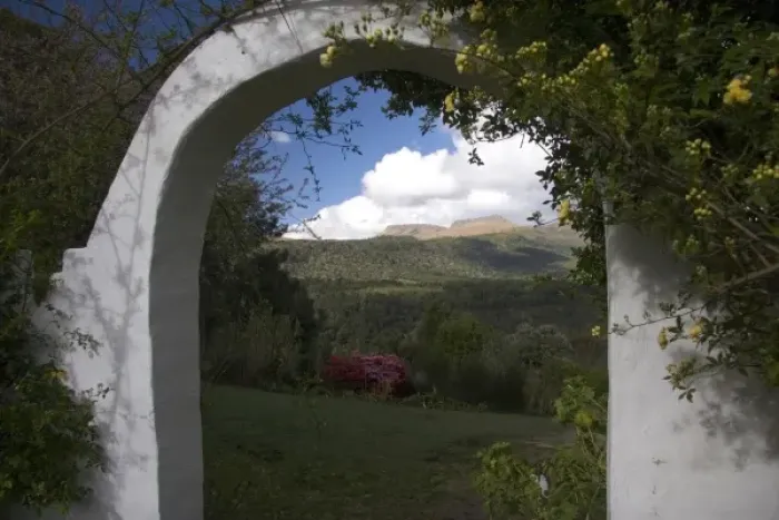 Framed Print : Hogsback, Eastern Cape, Amatole Mountains, South Africa. Away With The Faries hostel in Hogsback Framed Print : Hogsback, Eastern Cape, Amatole Mountains, South Africa. Away With The Faries hostel in Hogsback