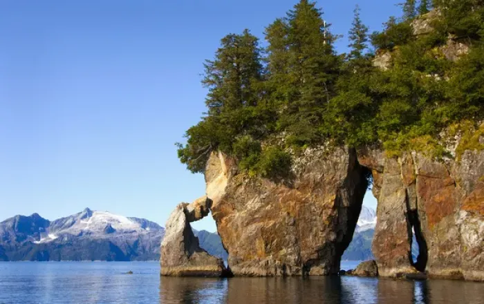 Framed Print : Three Hole Point in Aialik Bay in Kenai Fjords National Park Alaska Framed Print : Three Hole Point in Aialik Bay in Kenai Fjords National Park Alaska