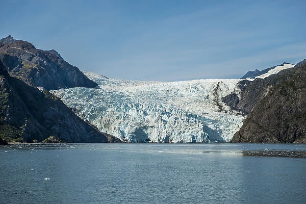 Holgate Glacier, Harding Icefield, Kenai Fjords National Park, Alaska, USA