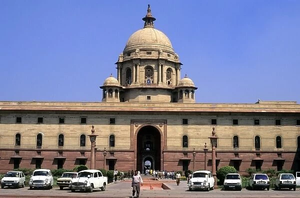 The Home Ministry Building in New Delhi, India