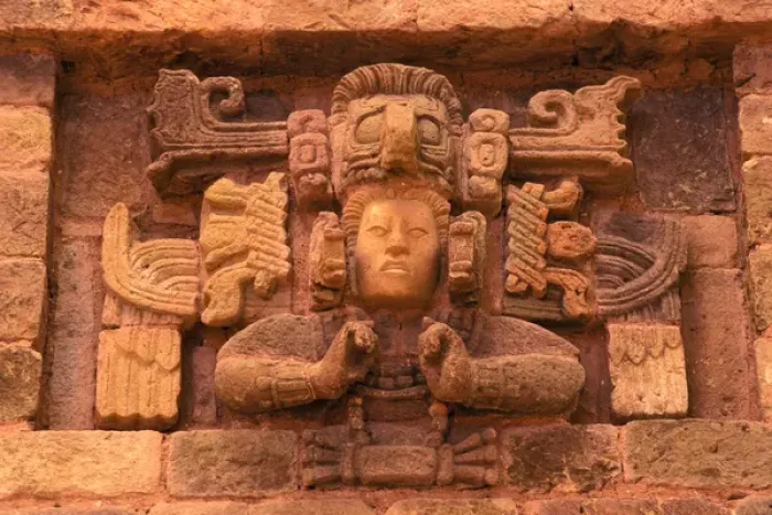 Framed Print : Honduras, Copan, Museo de Esculptura. Detail of Structure 8N-66 South Framed Print : Honduras, Copan, Museo de Esculptura. Detail of Structure 8N-66 South