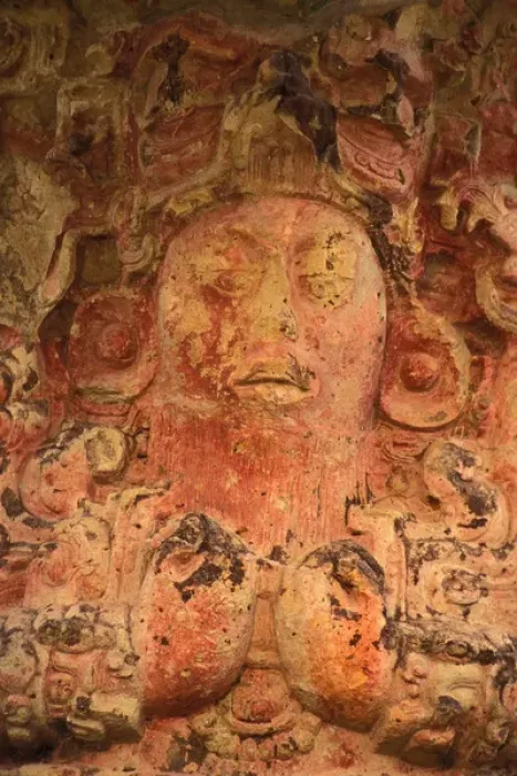 Framed Print : Honduras, Copan, Stela C