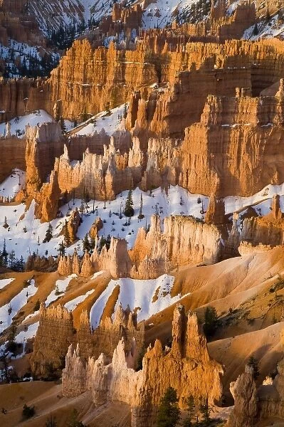 Hoodoos at Sunrise Point in Bryce Canyon National Park in Utah