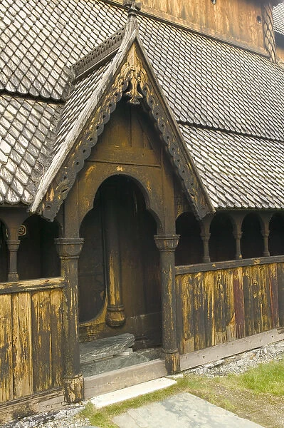 Hopperstad Stave Church, Sogne Fjord VIC norway