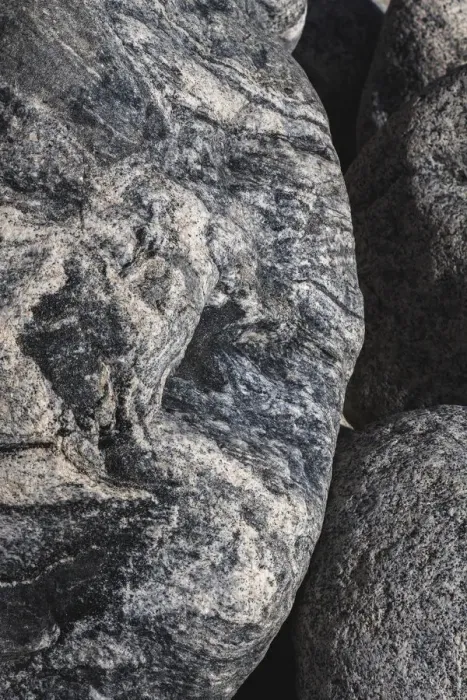 Framed Print : Hornblende granite rocks, California