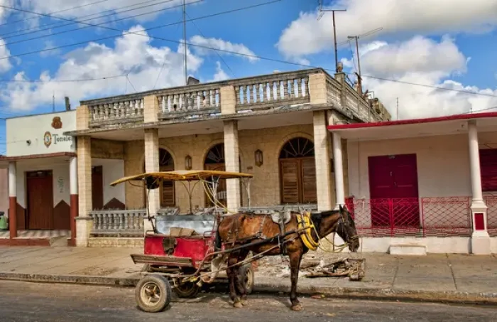 Framed Print : Horse carriage in street of Palmira in Havana Habana Cuba Framed Print : Horse carriage in street of Palmira in Havana Habana Cuba