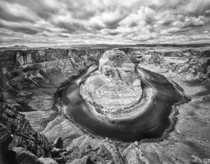 Framed Print : Horseshoe Bend Of the Colorado River Arizona USA