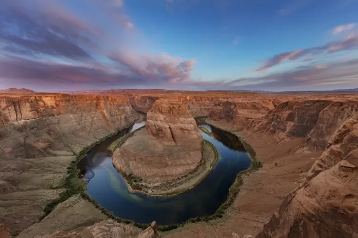 Framed Print : Horseshoe Bend of the Colorado River near Page, Arizona, USA
