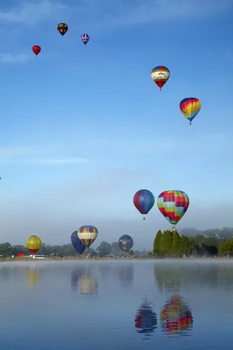 Framed Print : Hot air balloons, Balloons over Waikato Festival, Lake Rotoroa, Hamilton, Waikato Framed Print : Hot air balloons, Balloons over Waikato Festival, Lake Rotoroa, Hamilton, Waikato