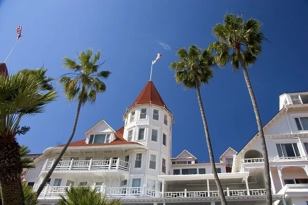 Hotel del Coronado on Coronado Island near San Diego, California