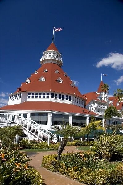 Hotel del Coronado on Coronado Island near San Diego, California