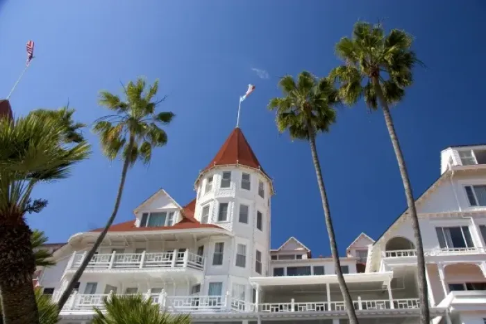 Framed Print : Hotel del Coronado on Coronado Island near San Diego, California Framed Print : Hotel del Coronado on Coronado Island near San Diego, California