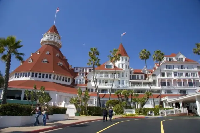Framed Print : Hotel del Coronado on Coronado Island near San Diego, California Framed Print : Hotel del Coronado on Coronado Island near San Diego, California