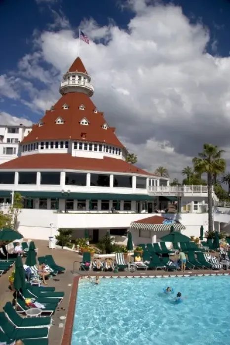Framed Print : Hotel del Coronado on Coronado Island near San Diego, California Framed Print : Hotel del Coronado on Coronado Island near San Diego, California