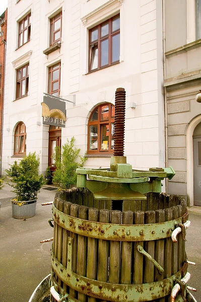 hotel and wine press, Lubeck_germany