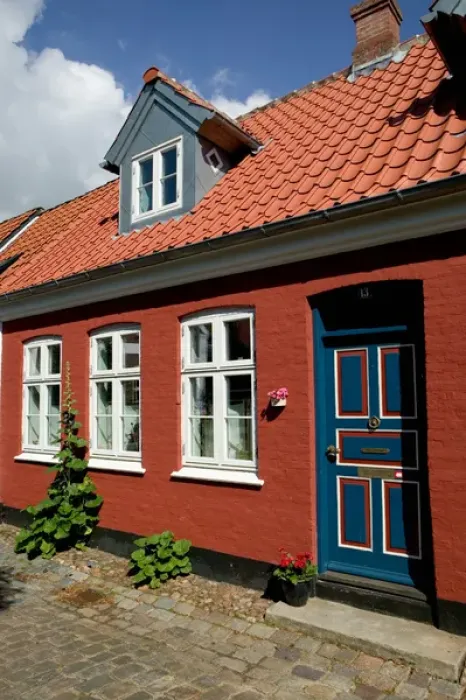 Framed Print : House, Ribe, Jutland, Denmark Framed Print : House, Ribe, Jutland, Denmark