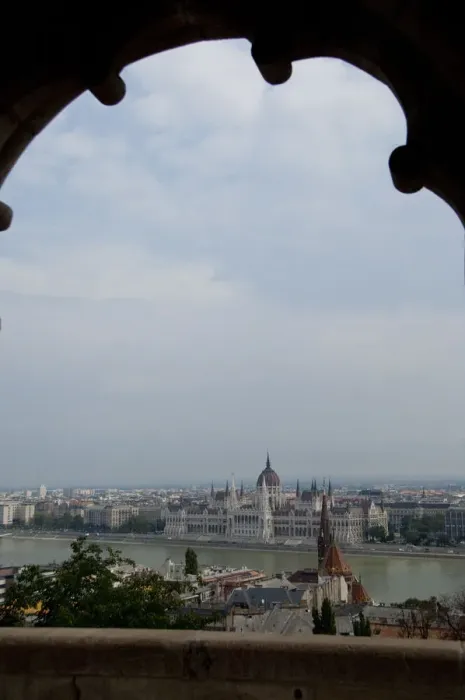 Framed Print : Hungary, Budapest, Buda, Castle Hill, Fishermans Bastion. View across Danube Framed Print : Hungary, Budapest, Buda, Castle Hill, Fishermans Bastion. View across Danube