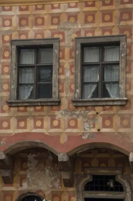 Framed Print : Hungary, Budapest. Buda, Castle Hill, oldest house in Budapest, 16th century