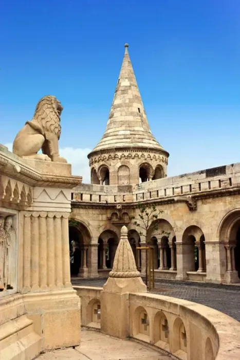 Framed Print : Hungary, Budapest, Fishermans Bastion on Castle Hill, Buda Framed Print : Hungary, Budapest, Fishermans Bastion on Castle Hill, Buda