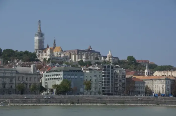 Framed Print : Hungary, Budapest. View from Pest across the Danube River to Buda. Castle Hill, Fisherman s Framed Print : Hungary, Budapest. View from Pest across the Danube River to Buda. Castle Hill, Fisherman s