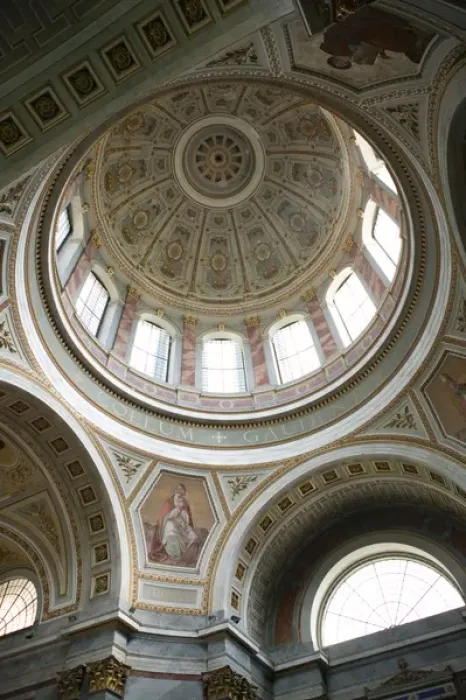 Framed Print : HUNGARY-DANUBE BEND-Estergom: Estergom Basilica (b. 1856)- Dome Interior Framed Print : HUNGARY-DANUBE BEND-Estergom: Estergom Basilica (b. 1856)- Dome Interior