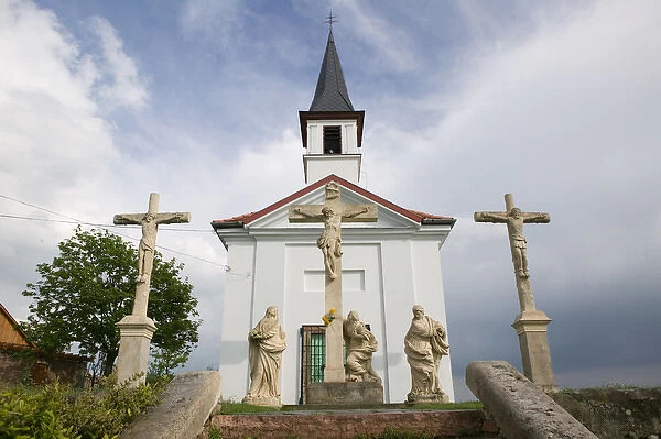 HUNGARY-DANUBE BEND-Estergom: Hill Chapel