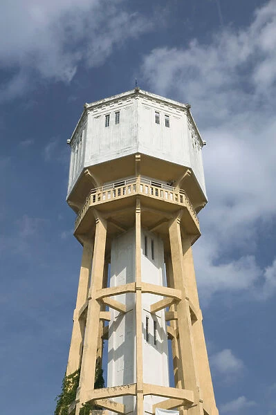 HUNGARY-Lake Balaton Region-SIOFOK: Landmark Wooden Water Tower (b. 1912)