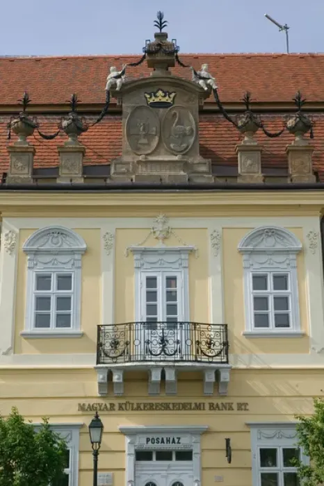 Framed Print : HUNGARY-Lake Balaton Region-VESZPREM: Castle Hill- Building Detail Framed Print : HUNGARY-Lake Balaton Region-VESZPREM: Castle Hill- Building Detail