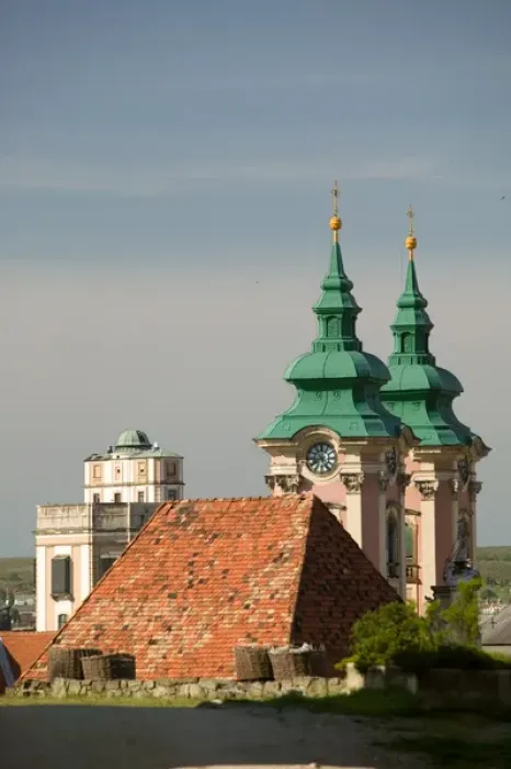 Framed Print : HUNGARY-Northern Uplands- EGER: Minorite Church (b. 1771) Framed Print : HUNGARY-Northern Uplands- EGER: Minorite Church (b. 1771)