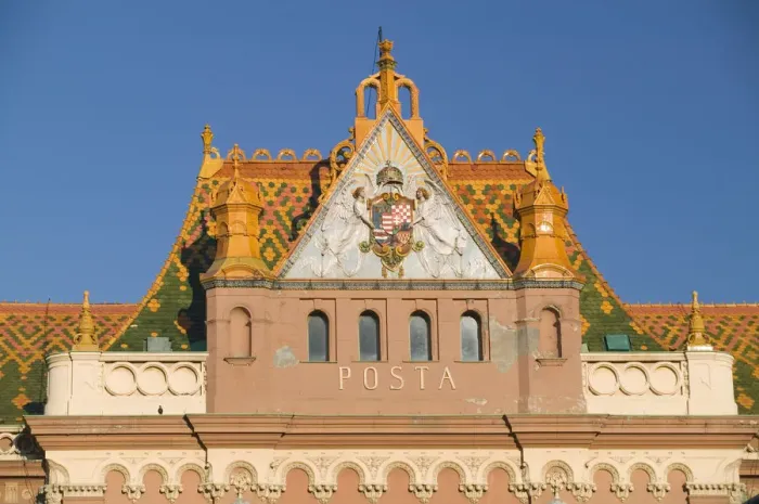 Framed Print : HUNGARY-Southern Transdanubia-PECS: Art Nouveau Style Main Post Office Framed Print : HUNGARY-Southern Transdanubia-PECS: Art Nouveau Style Main Post Office
