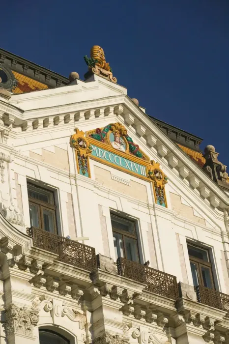 Framed Print : HUNGARY-Southern Transdanubia-PECS: Szechenyi ter Square- Tourinform Building Framed Print : HUNGARY-Southern Transdanubia-PECS: Szechenyi ter Square- Tourinform Building